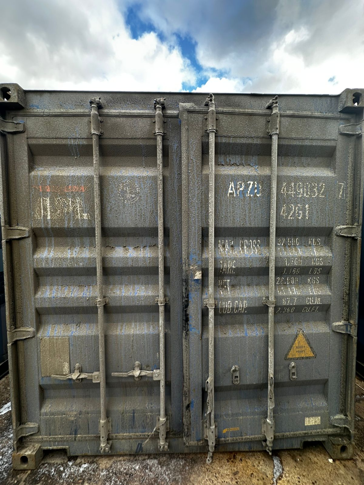 Морской контейнер APZU4490327